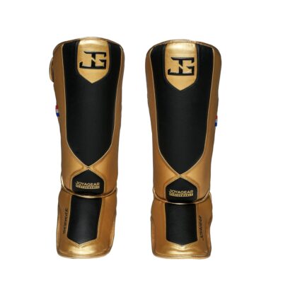 Joya Performance Schienbein- und Spannschutz Schwarz Gold