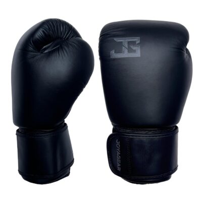 Joya Muay Thai Leder Boxhandschuhe schwarz schwarz