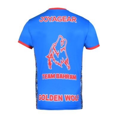Joya Golden Wolf Dryfit Shirt Blau