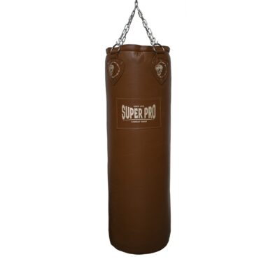 Super Pro Combat Gear Boxsack - Leather Punch Bag Classic - Braun Super Pro Combat Gear Boxsack - Leather Punch Bag Classic - Braun