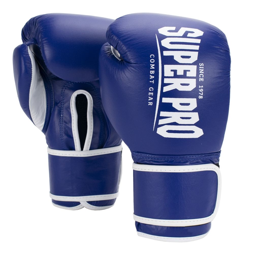 Super Pro Combat Gear Wettkampfhandschuh - Winner - Blau / Weiß Super Pro Combat Gear Wettkampfhandschuh - Winner - Blau / Weiß