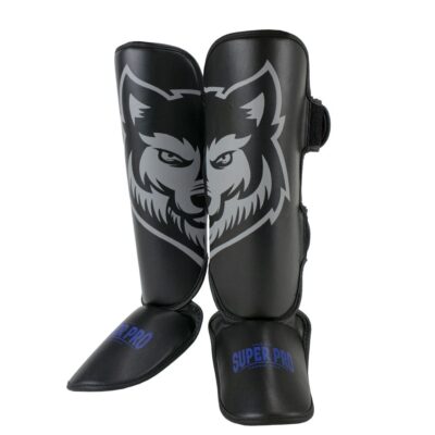 Super Pro Combat Gear Schienbein- und Spannschutz - Wolf - Blau / Grau / Schwarz Super Pro Combat Gear Schienbein- und Spannschutz - Wolf - Blau / Grau / Schwarz