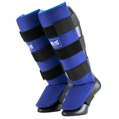Super Pro Combat Gear Schienbein- und Spannschutz - Savior - Blau / Schwarz Super Pro Combat Gear Schienbein- und Spannschutz - Savior - Blau / Schwarz