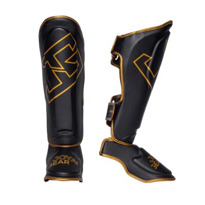 Joya Strike Schienbein- und Spannschutz Schwarz Gold