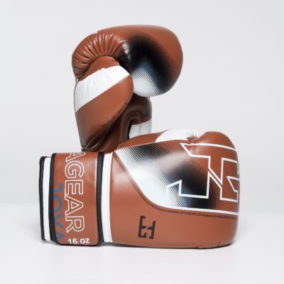 Joya Evolution Pro Boxhandschuhe Braun Weiß Joya Evolution Pro Boxhandschuhe Braun Weiß
