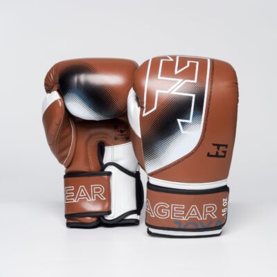 Joya Evolution Pro Boxhandschuhe Braun Weiß Joya Evolution Pro Boxhandschuhe Braun Weiß