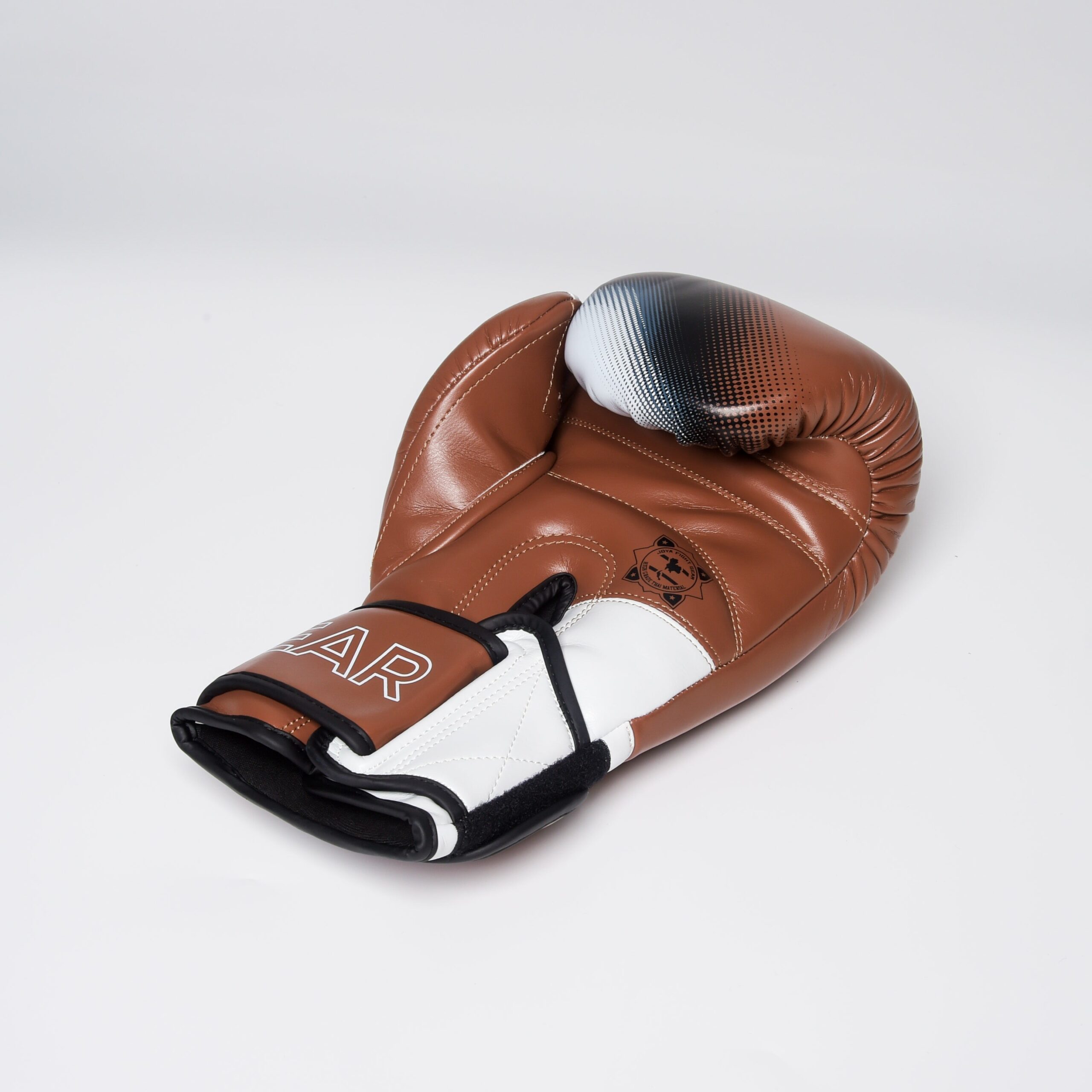 Joya Evolution Pro Boxhandschuhe Braun Weiß Joya Evolution Pro Boxhandschuhe Braun Weiß