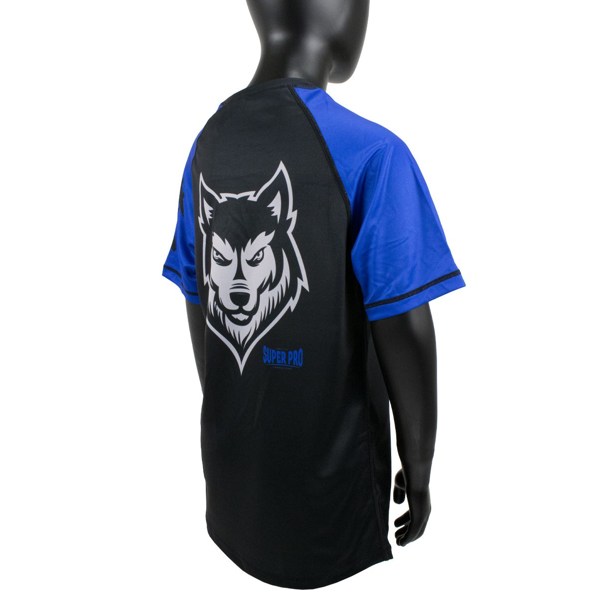 Super Pro Combat Gear Shirt - Wolf - Blau / Grau / Schwarz Super Pro Combat Gear Shirt - Wolf - Blau / Grau / Schwarz