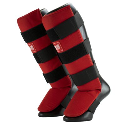 Super Pro Combat Gear Schienbein- und Spannschutz - Savior - Rot / Schwarz Super Pro Combat Gear Schienbein- und Spannschutz - Savior - Rot / Schwarz