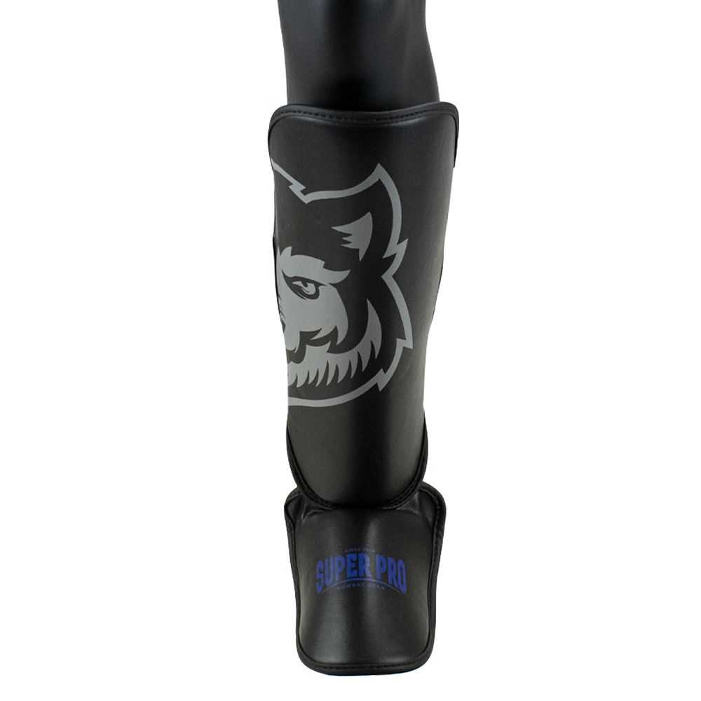 Super Pro Combat Gear Schienbein- und Spannschutz - Wolf - Blau / Grau / Schwarz Super Pro Combat Gear Schienbein- und Spannschutz - Wolf - Blau / Grau / Schwarz