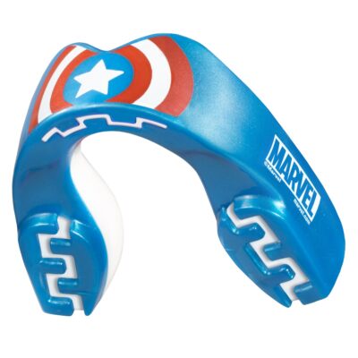 Safejawz Mund- und Zahnschutz - Marvel Captain America - Blau / Rot / Weiß Safejawz Mund- und Zahnschutz - Marvel Captain America - Blau / Rot / Weiß