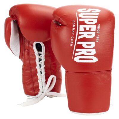 Super Pro Combat Gear Boxhandschuhe - Winner - Rot / Weiß Super Pro Combat Gear Boxhandschuhe - Winner - Rot / Weiß