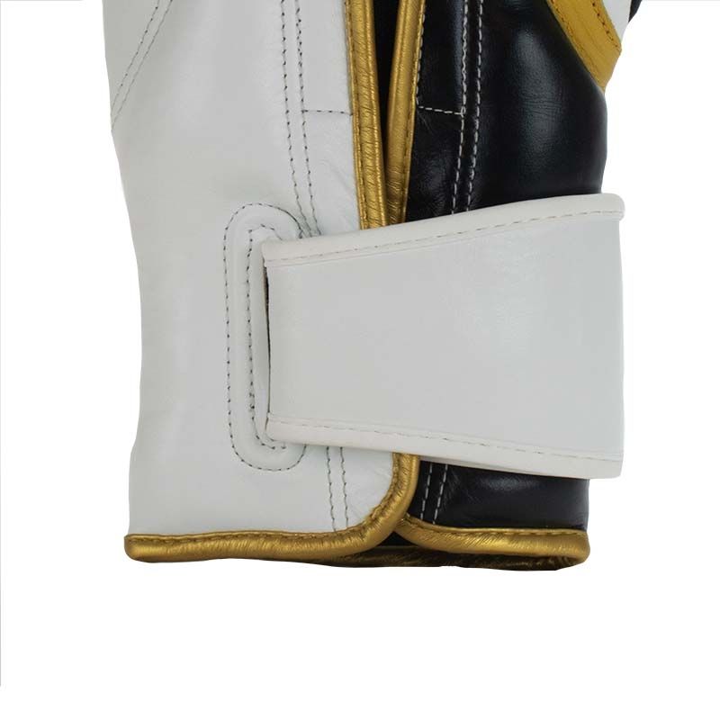 Super Pro Combat Gear Boxhandschuhe - Bruiser - Gold / Schwarz / Weiß Super Pro Combat Gear Boxhandschuhe - Bruiser - Gold / Schwarz / Weiß