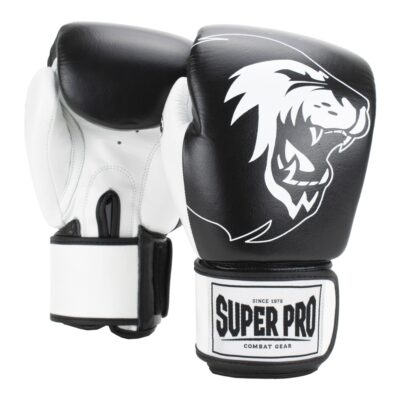 Super Pro Combat Gear Boxhandschuhe - Undisputed - Schwarz / Weiß