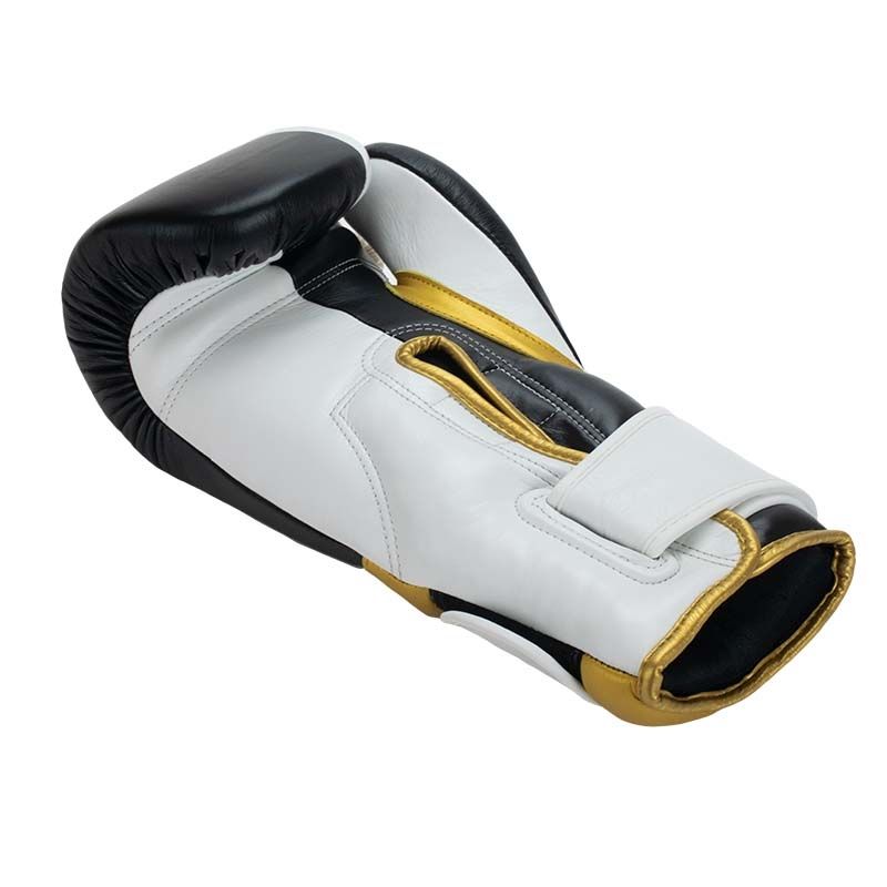 Super Pro Combat Gear Boxhandschuhe - Bruiser - Gold / Schwarz / Weiß Super Pro Combat Gear Boxhandschuhe - Bruiser - Gold / Schwarz / Weiß