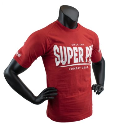 Super Pro Combat Gear T-Shirt - S.P. Logo - Rot / Weiß