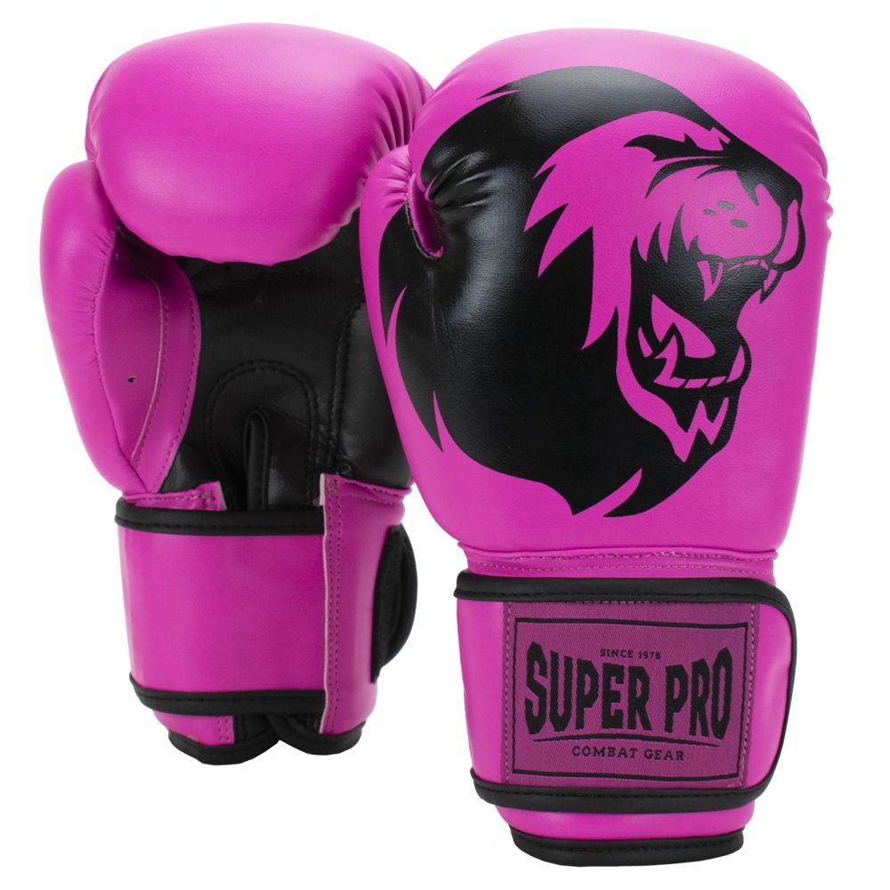 Super Pro Combat Gear Mädchen Boxhandschuhe - Talent - Rosa / Schwarz Super Pro Combat Gear Mädchen Boxhandschuhe - Talent - Rosa / Schwarz
