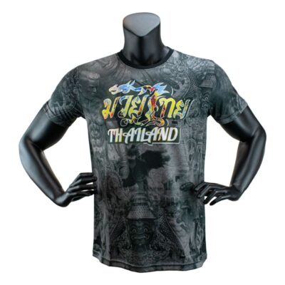 Super Pro Combat Gear T-Shirt - Pattaya Made In Thailand - Schwarz / Gelb