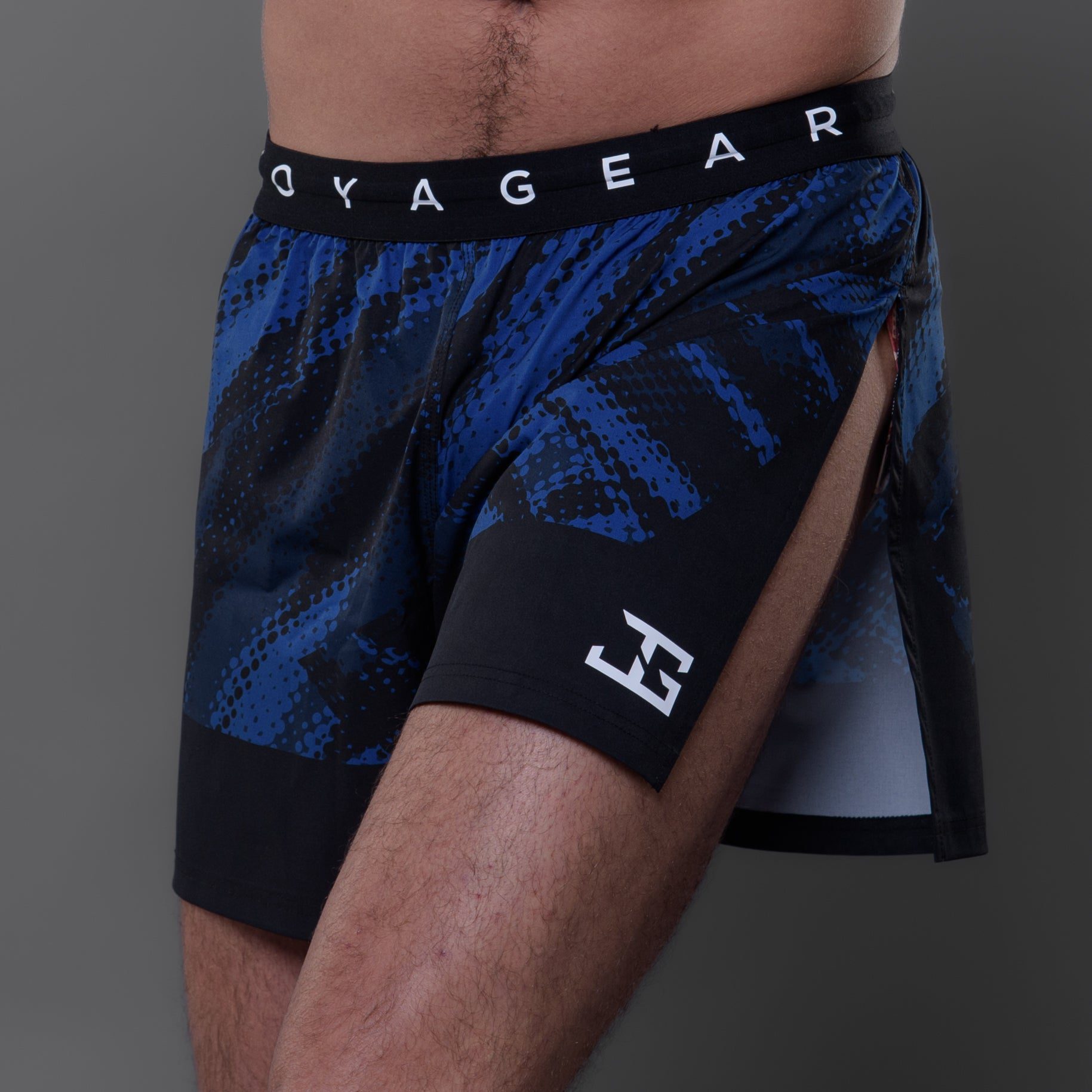 Joya Elite High Split MMA-Shorts Blau Joya Elite High Split MMA-Shorts Blau