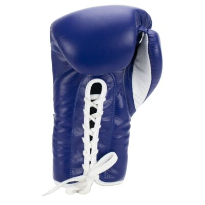Super Pro Combat Gear Boxhandschuhe - Winner Wettkampfhandschuhe mit Schnürung - Blau / Weiß Super Pro Combat Gear Boxhandschuhe - Winner Wettkampfhandschuhe mit Schnürung - Blau / Weiß