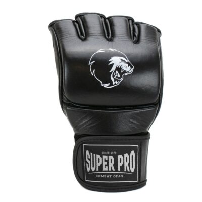 Super Pro Combat Gear MMA-Handschuhe - Slugger - Schwarz / Weiß Super Pro Combat Gear MMA-Handschuhe - Slugger - Schwarz / Weiß
