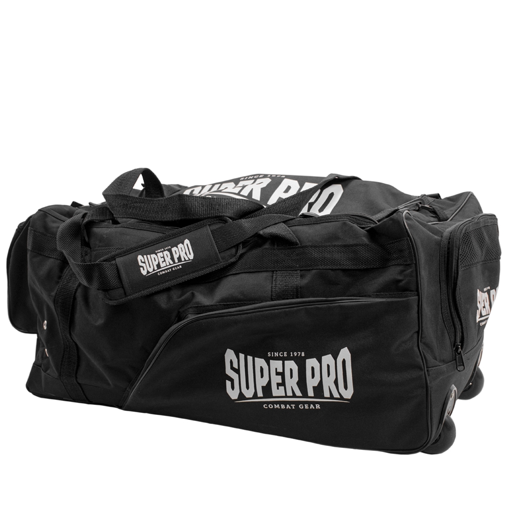 Super Pro Combat Gear Reisetasche - Trolley - Schwarz / Weiß