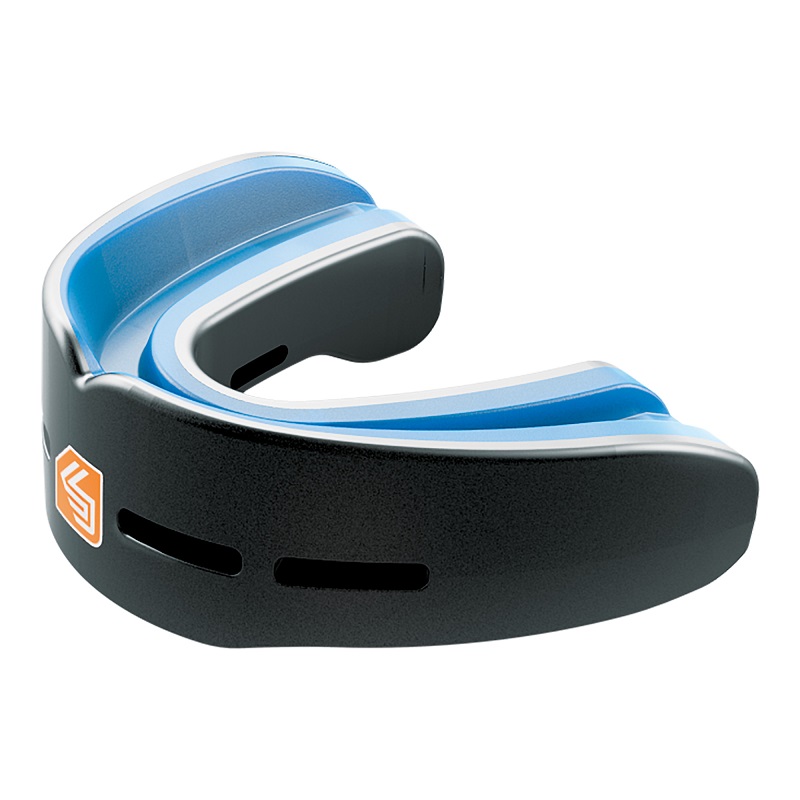 Shock Doctor Mund- und Zahnschutz - Nano Double Fight Junior - Schwarz