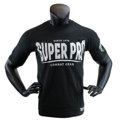 Super Pro Combat Gear T-Shirt - S.P. Logo - Schwarz / Weiß