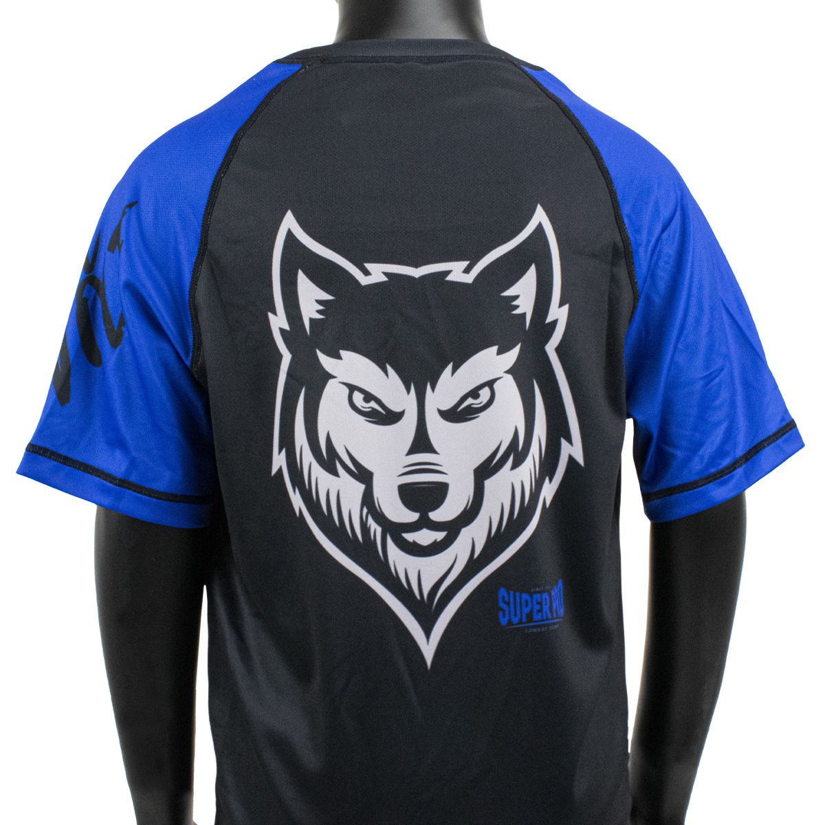 Super Pro Combat Gear Shirt - Wolf - Blau / Grau / Schwarz Super Pro Combat Gear Shirt - Wolf - Blau / Grau / Schwarz