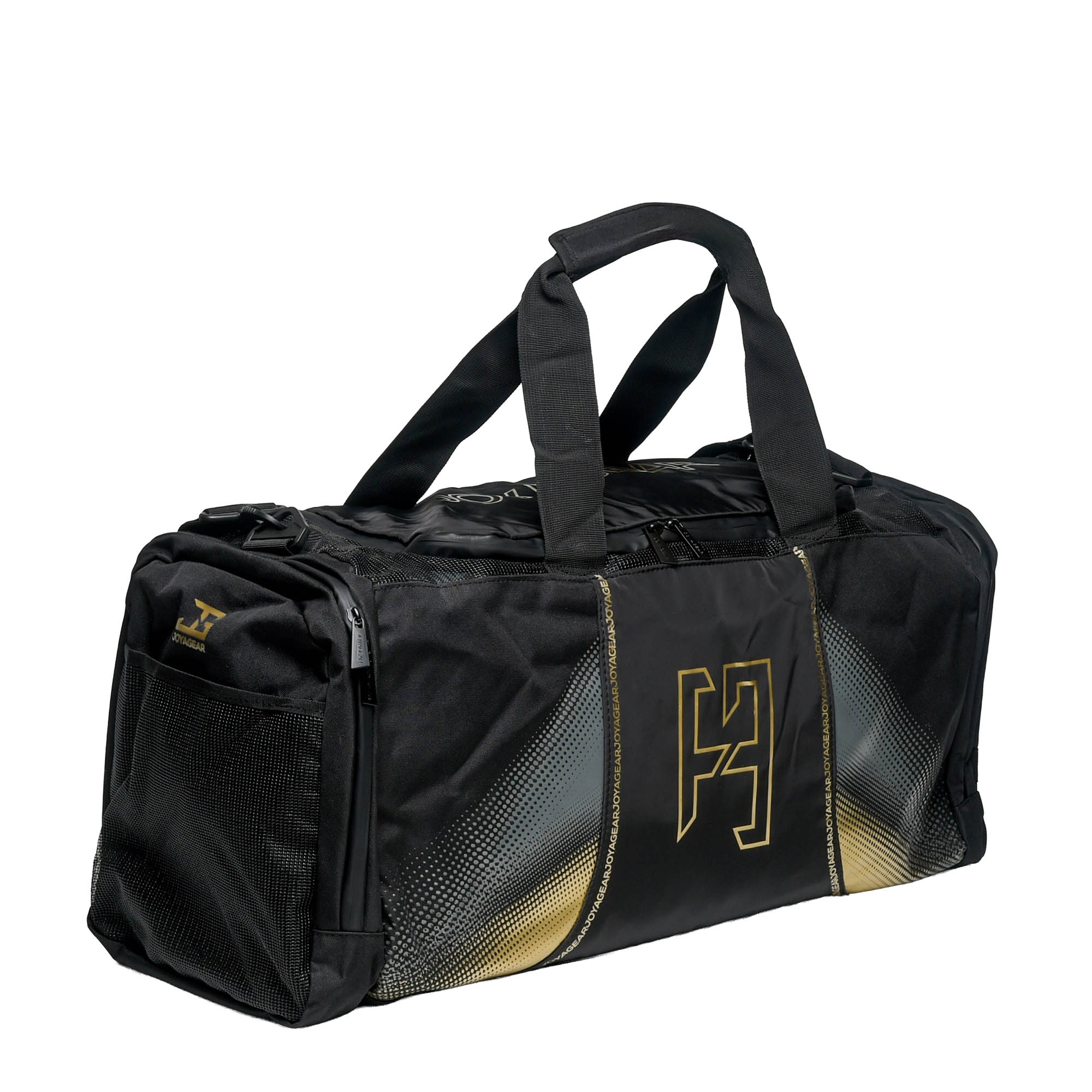 Joya Evolution Sporttasche Schwarz Gold 65x25x32 cm Joya Evolution Sporttasche Schwarz Gold 65x25x32 cm