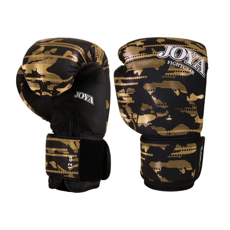 Joya Kinder Camo V2 Kickboxhandschuhe Gold