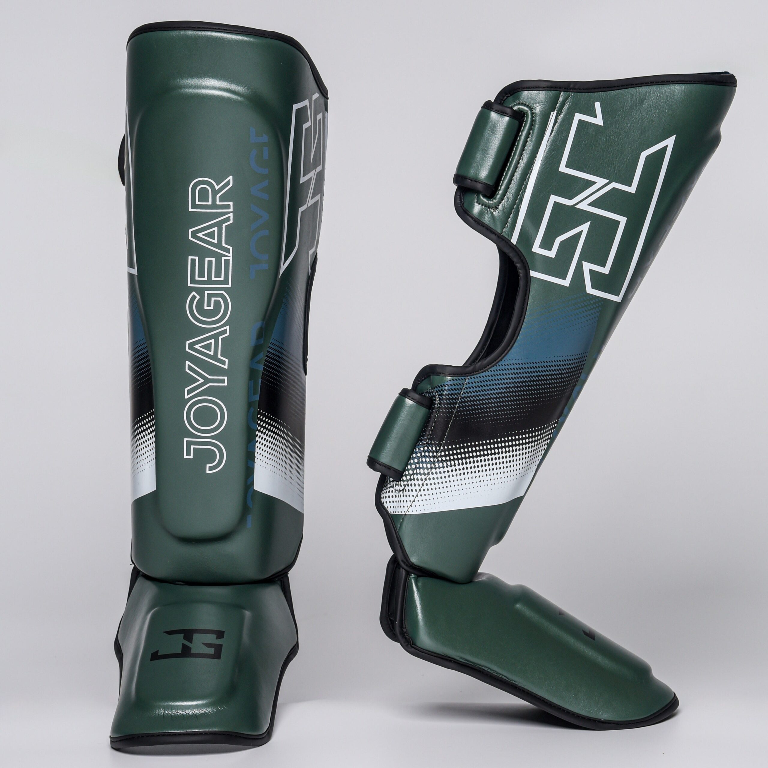 Joya Evolution Pro Schienbein- und Spannschutz Grün Weiß