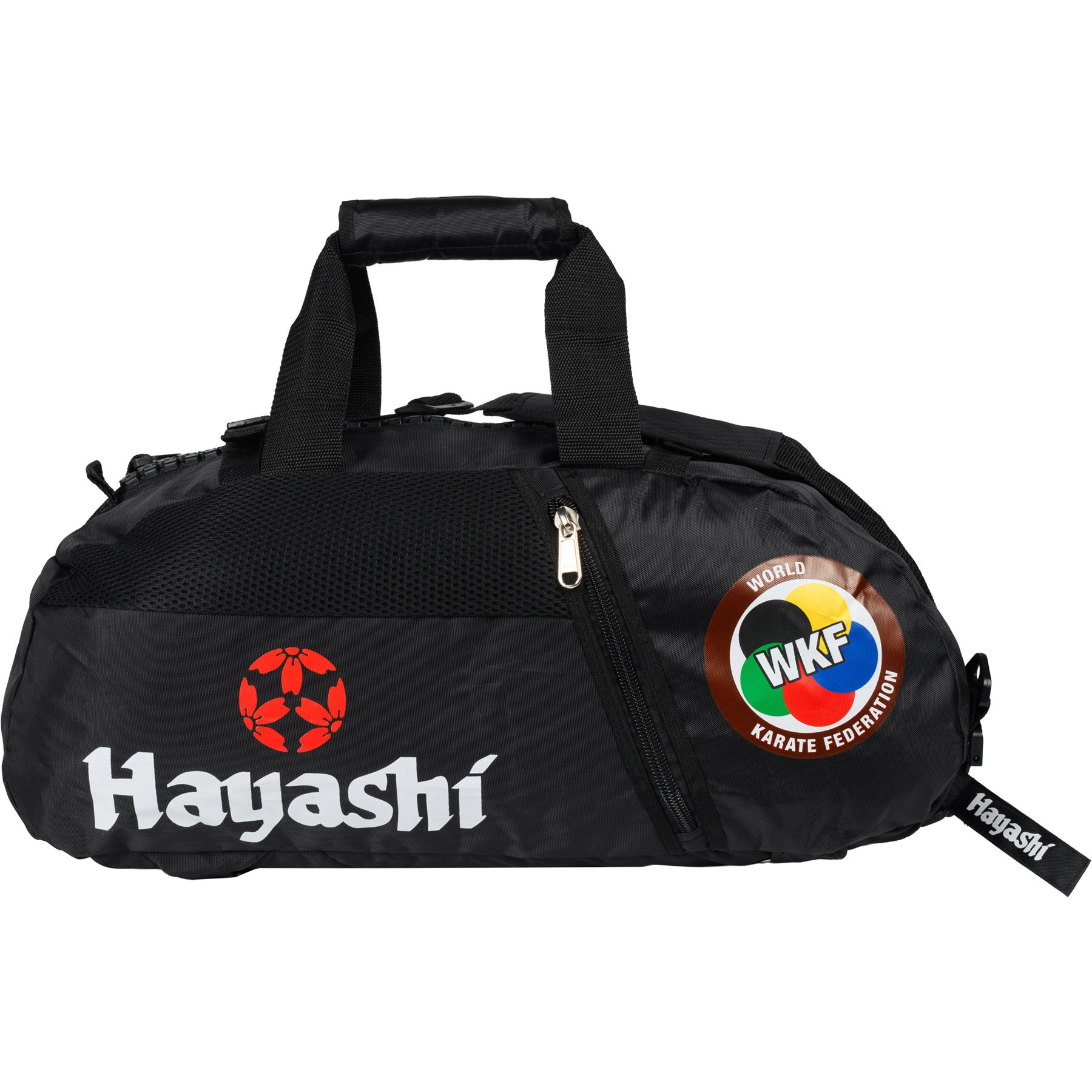 Hayashi Sporttasche - WKF - Schwarz Hayashi Sporttasche - WKF - Schwarz