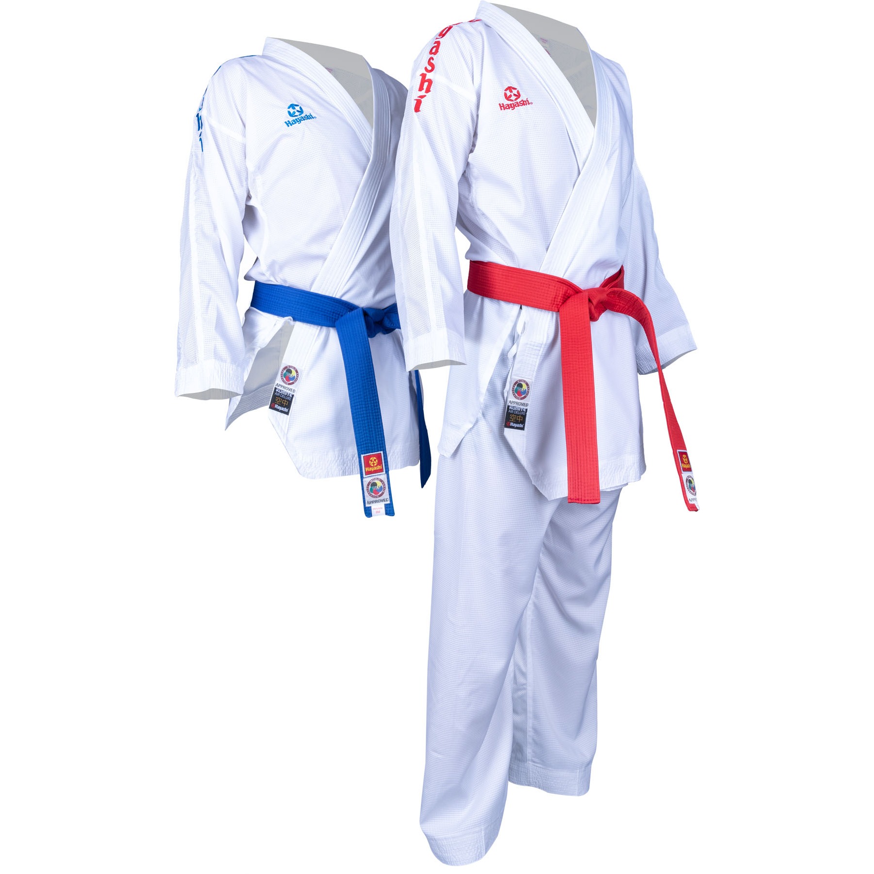 Hayashi Karateanzug - Air Deluxe Competition WKF Approved - Weiß Hayashi Karateanzug - Air Deluxe Competition WKF Approved - Weiß