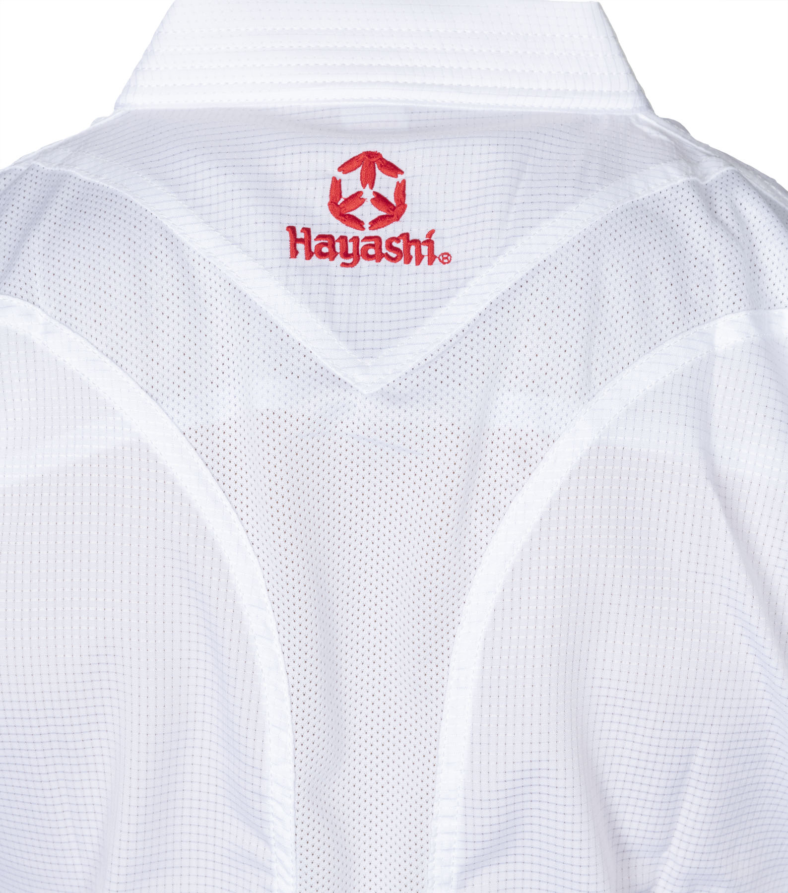 Hayashi Karateanzug - Air Deluxe Competition WKF Approved - Weiß Hayashi Karateanzug - Air Deluxe Competition WKF Approved - Weiß