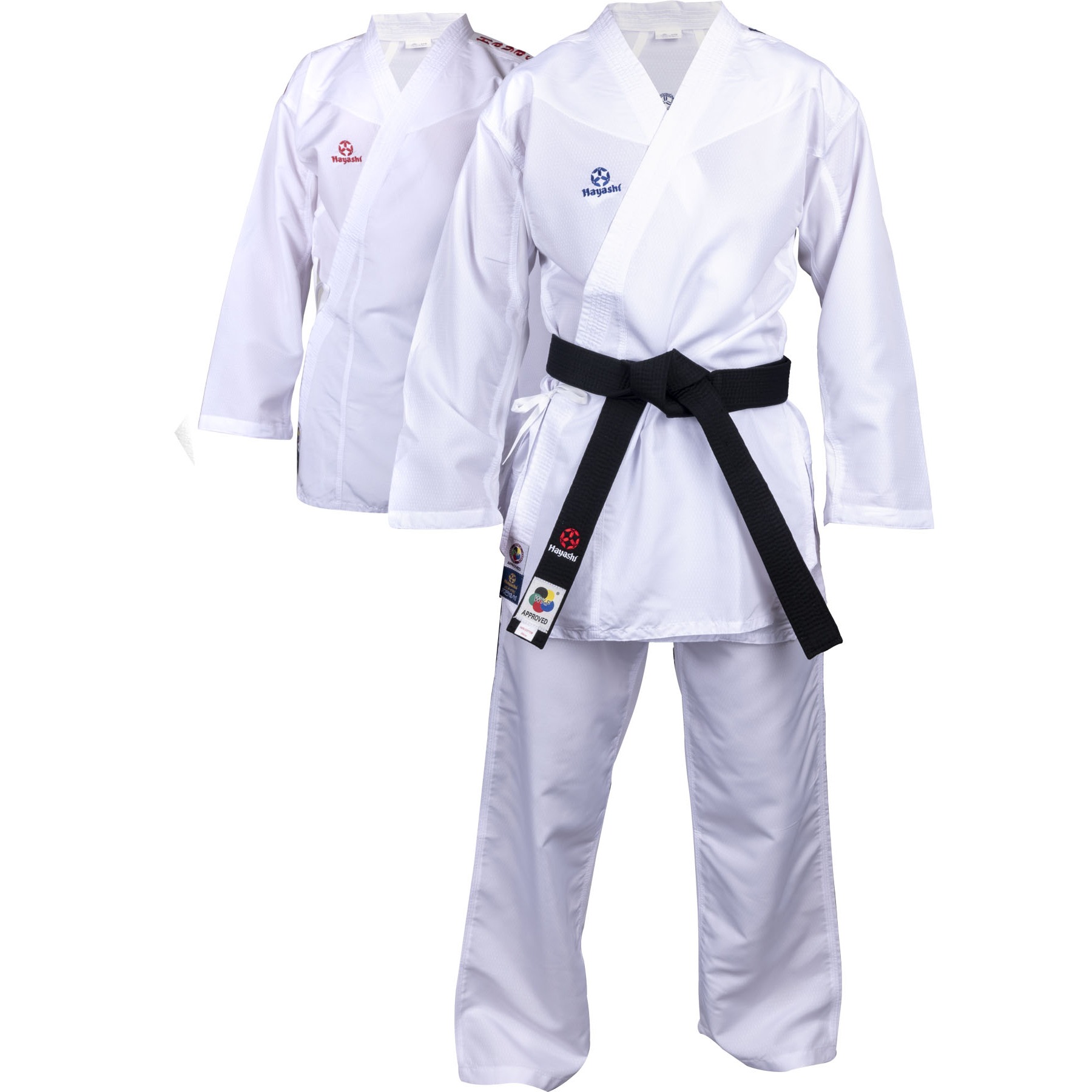 Hayashi Karateanzug - Premium Kumite Competition - Weiß Hayashi Karateanzug - Premium Kumite Competition - Weiß