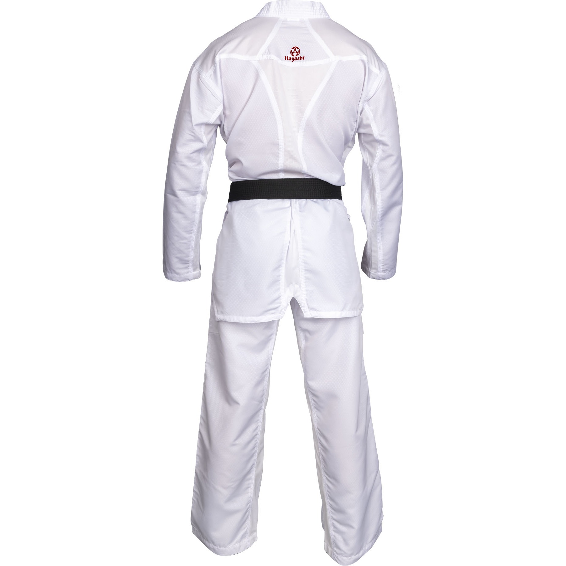 Hayashi Karateanzug - Premium Kumite - Weiß / Rot Hayashi Karateanzug - Premium Kumite - Weiß / Rot