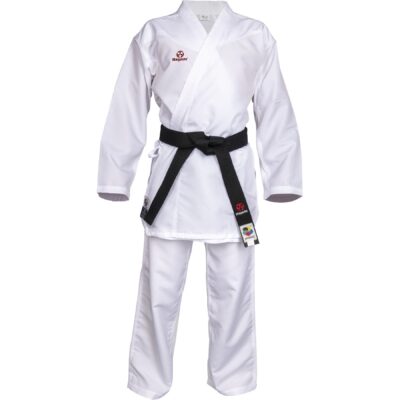 Hayashi Karateanzug - Premium Kumite - Weiß / Rot Hayashi Karateanzug - Premium Kumite - Weiß / Rot