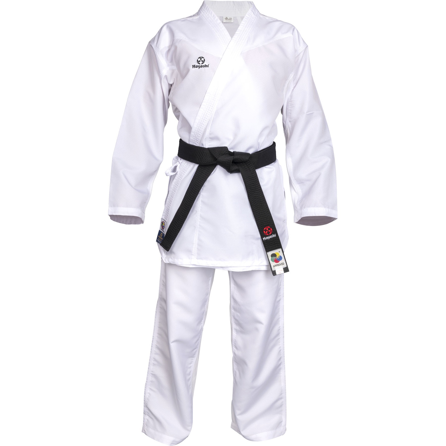 Hayashi Karateanzug - Premium Kumite - Weiß Hayashi Karateanzug - Premium Kumite - Weiß