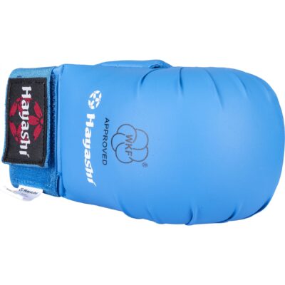 Hayashi Karate-Handschuhe - TSUKI WKF Approved - Mit Daumen - Blau