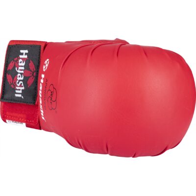 Hayashi Karate-Handschuhe - TSUKI WKF Approved - Mit Daumen - Rot