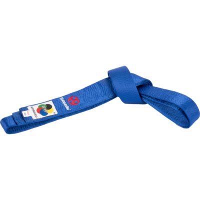 Hayashi Karate-Gürtel - WKF Approved - Blau