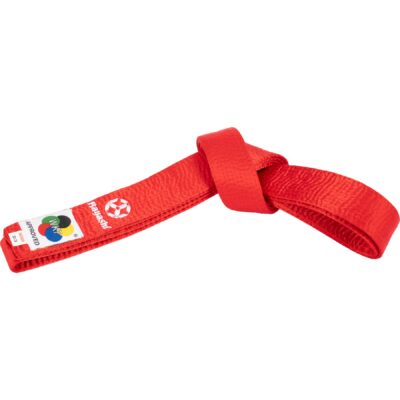 Hayashi Karate-Gürtel - WKF Approved - Rot
