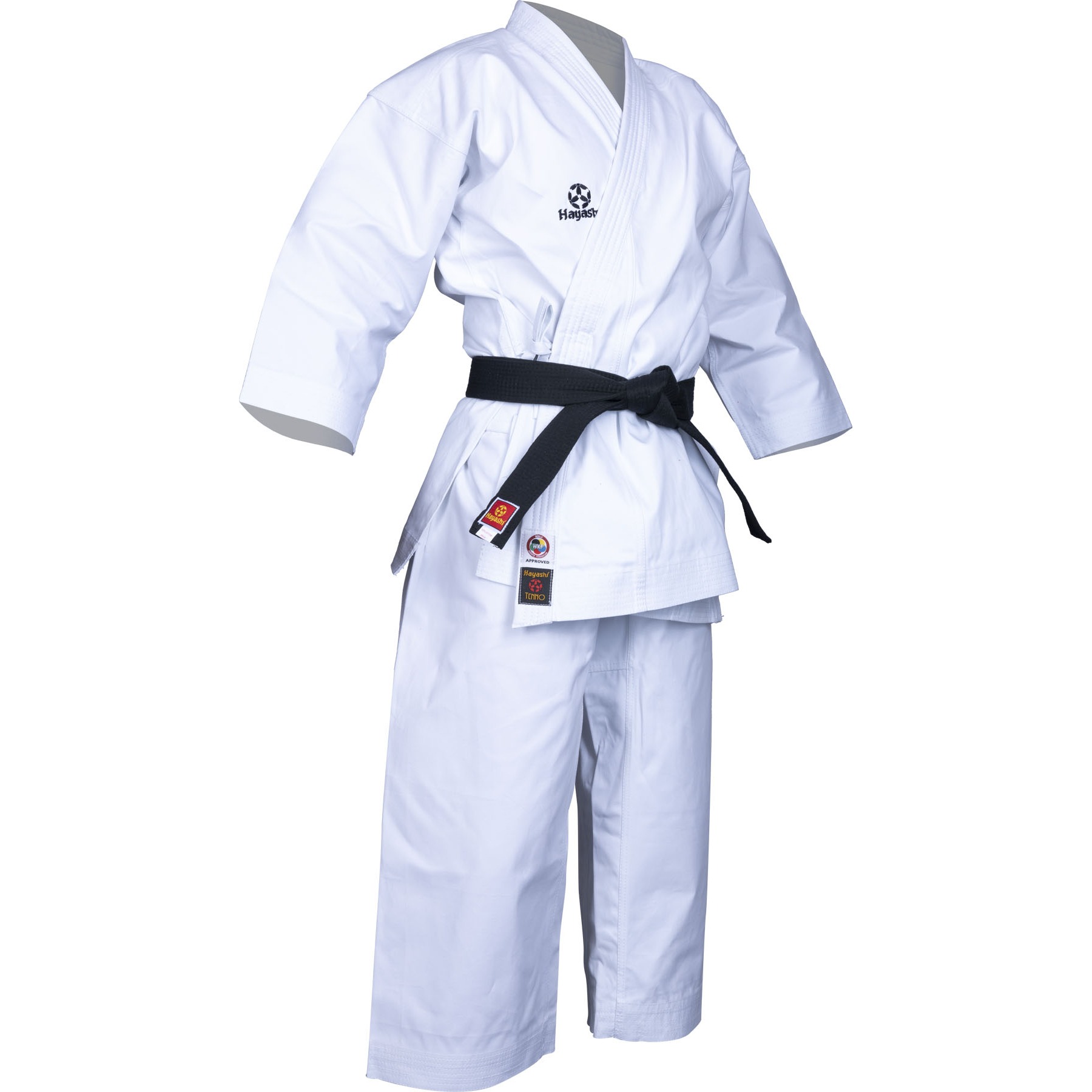 Hayashi Karateanzug - Tenno WKF Approved - Weiß Hayashi Karateanzug - Tenno WKF Approved - Weiß