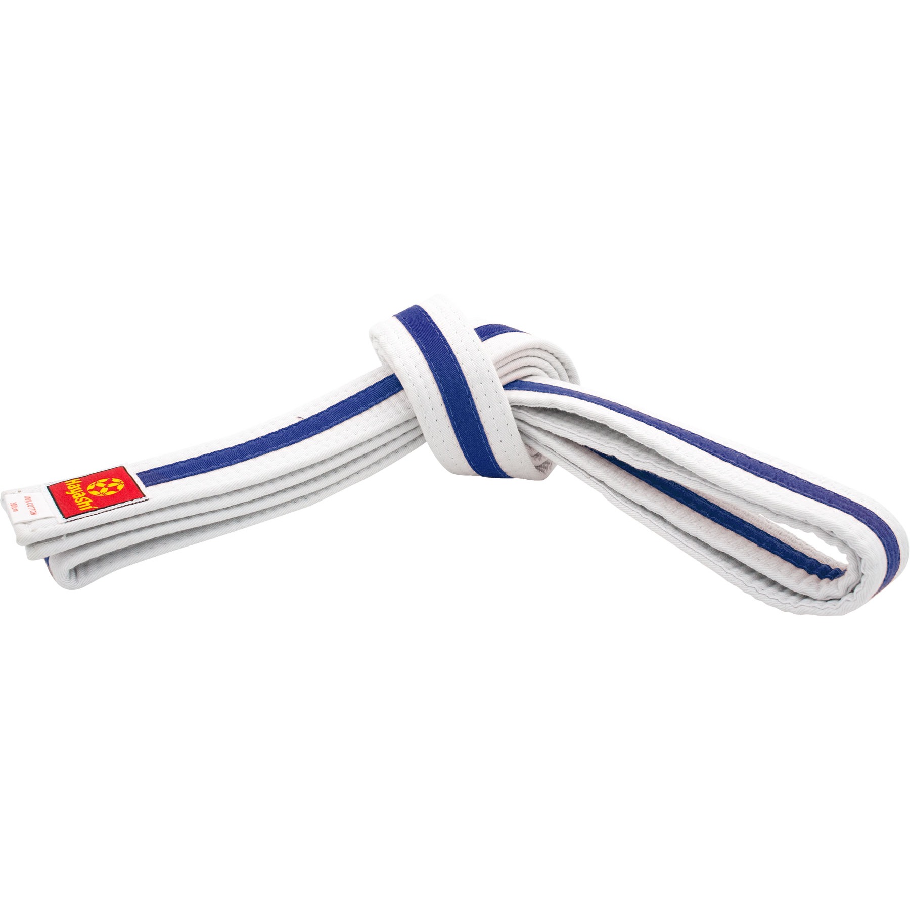 Hayashi Budoband - Gürtel für Judo, Karate und Taekwondo - Weiß / Blau Hayashi Budoband - Gürtel für Judo, Karate und Taekwondo - Weiß / Blau