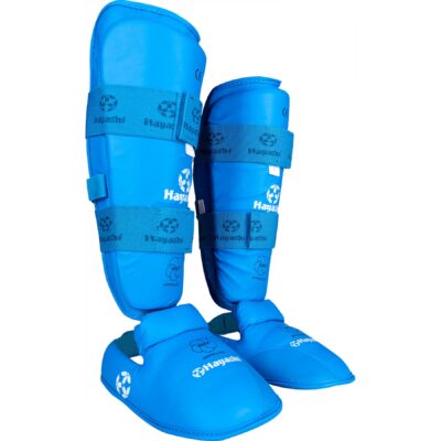 Hayashi Schienbein- und Spannschutz - WKF Approved - Blau