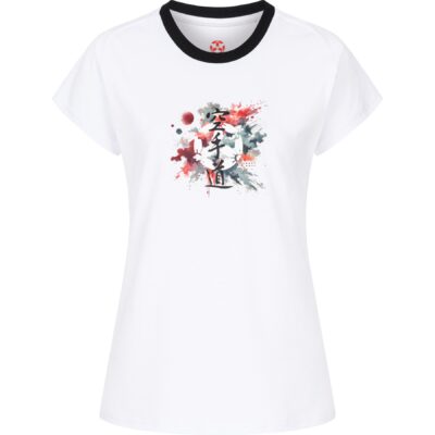 Hayashi T-Shirt - Splash of Color - Weiß