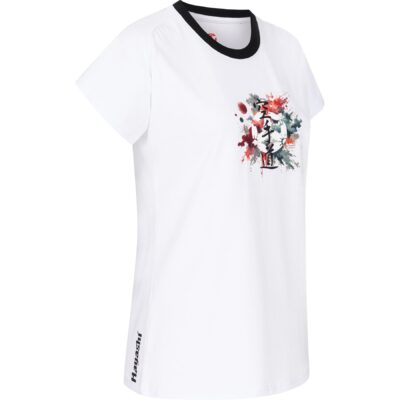 Hayashi T-Shirt - Splash of Color - Weiß