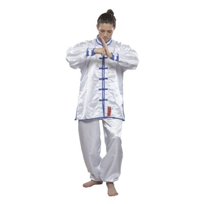 Hayashi Tai Chi/Wushu-Anzug - Tai Chi Wushu - Weiß Hayashi Tai Chi/Wushu-Anzug - Tai Chi Wushu - Weiß