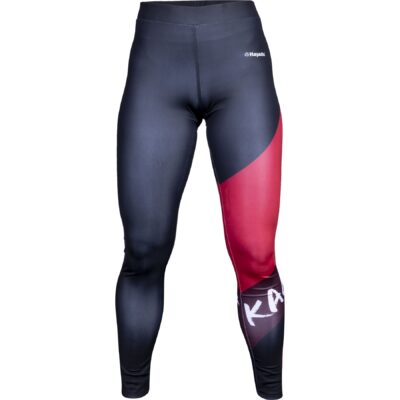 Hayashi Sport-Leggings - WKF Vista - Schwarz / Rot